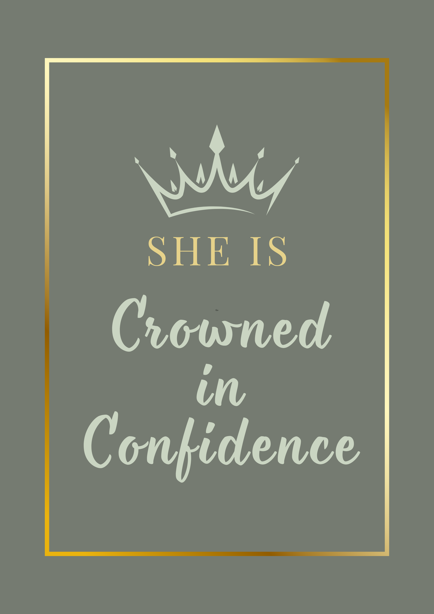 SHE IS Collection - Crowned in Confidence