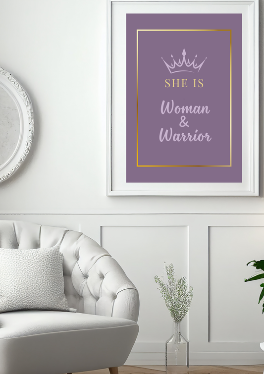 SHE IS Collection - Woman & Warrior