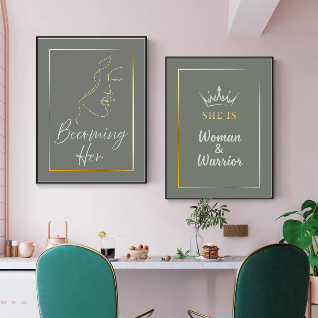 SHE IS Collection- Woman & Warrior