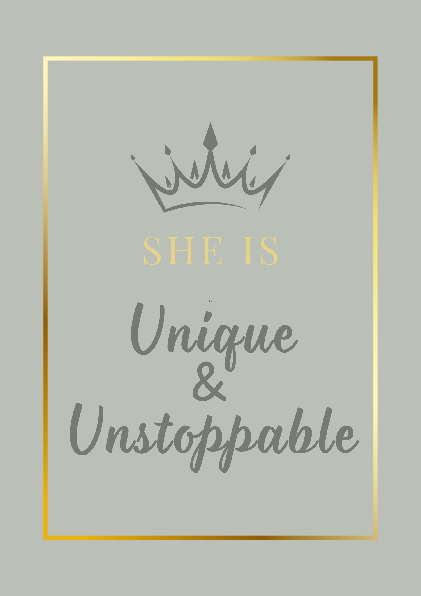 SHE IS Collection - Unique & Unstoppable