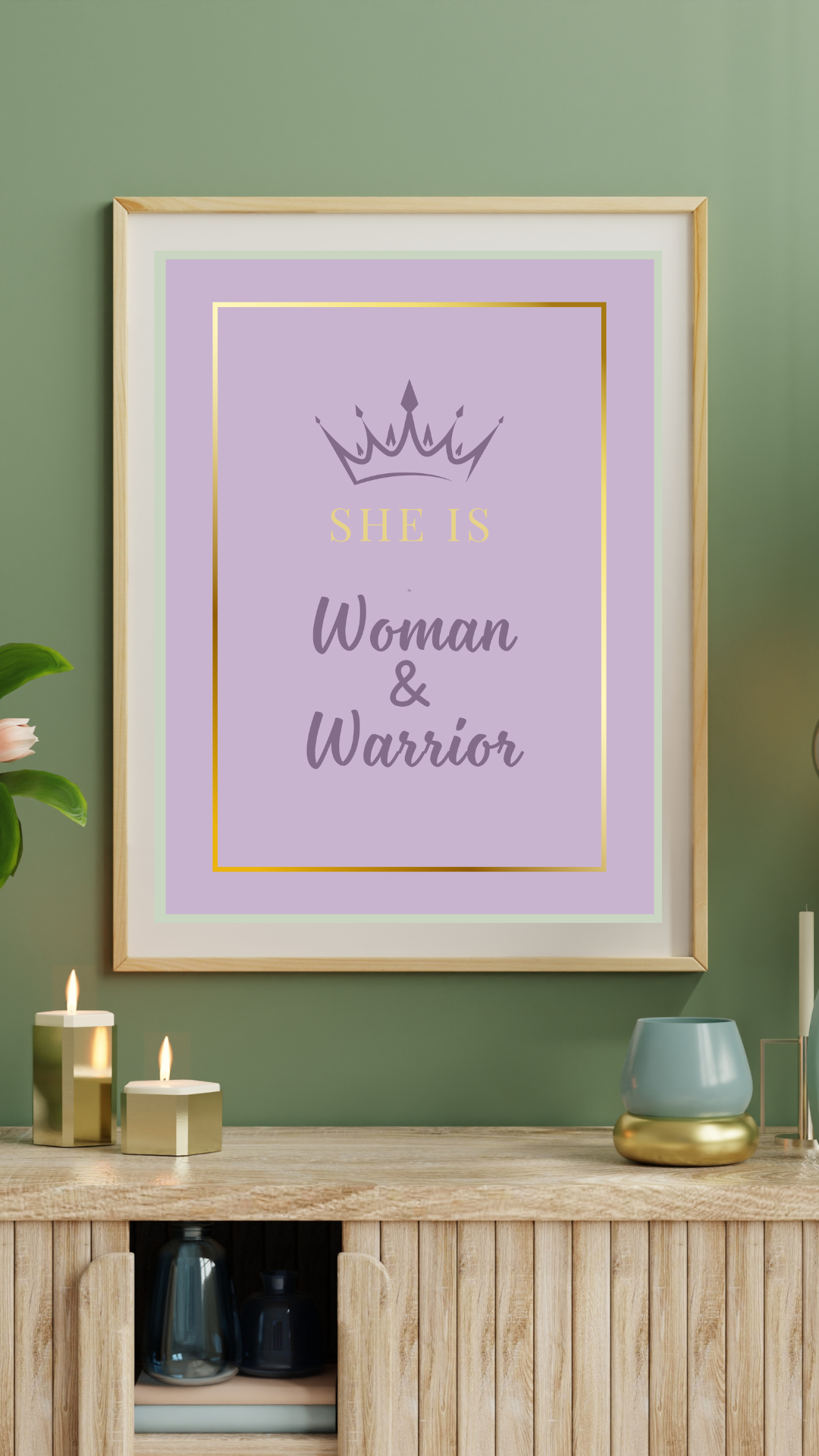 SHE IS Collection - Woman & Warrior