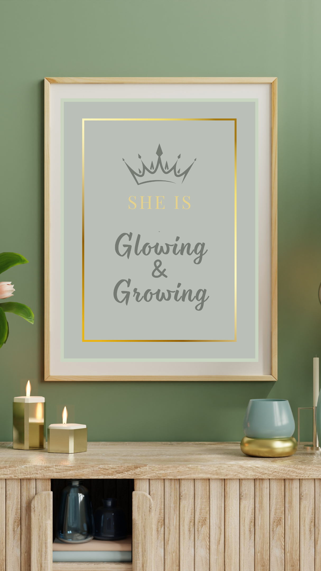 SHE IS Collection - Glowing & Growing