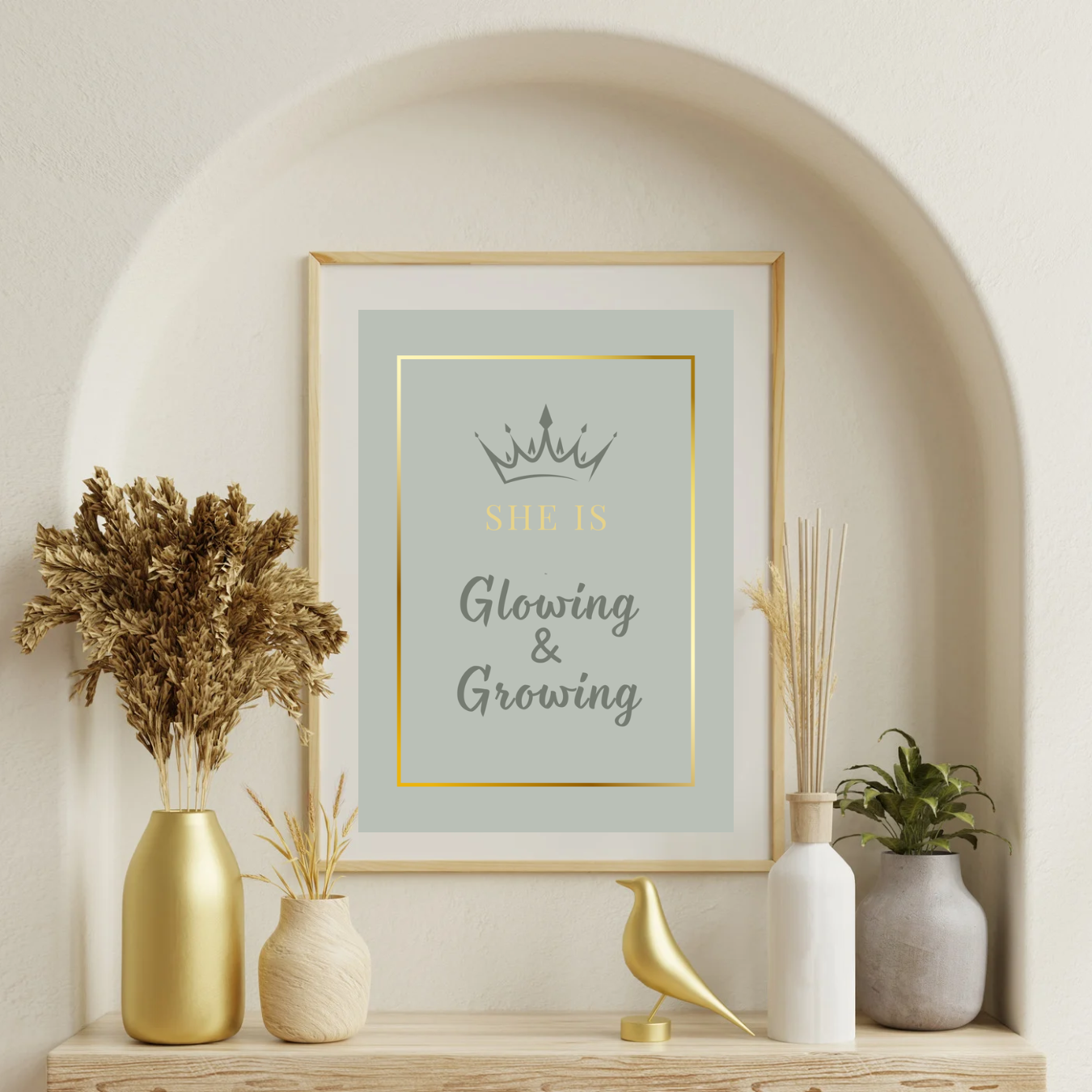 SHE IS Collection - Glowing & Growing