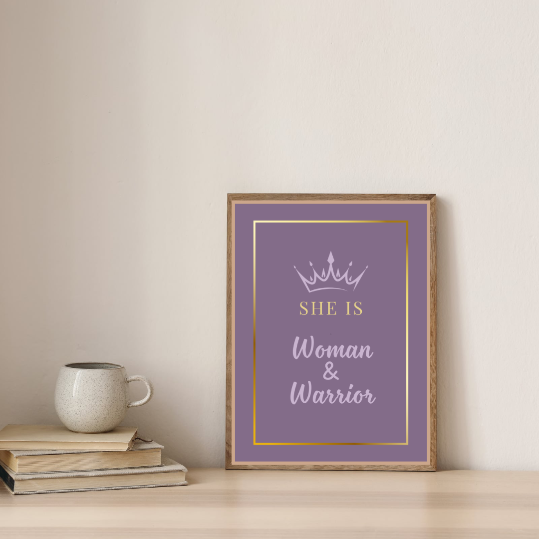 SHE IS Collection - Woman & Warrior