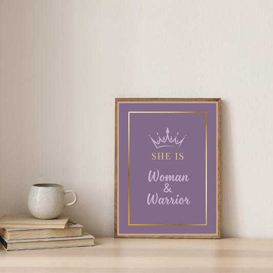 SHE IS Collection - Woman & Warrior